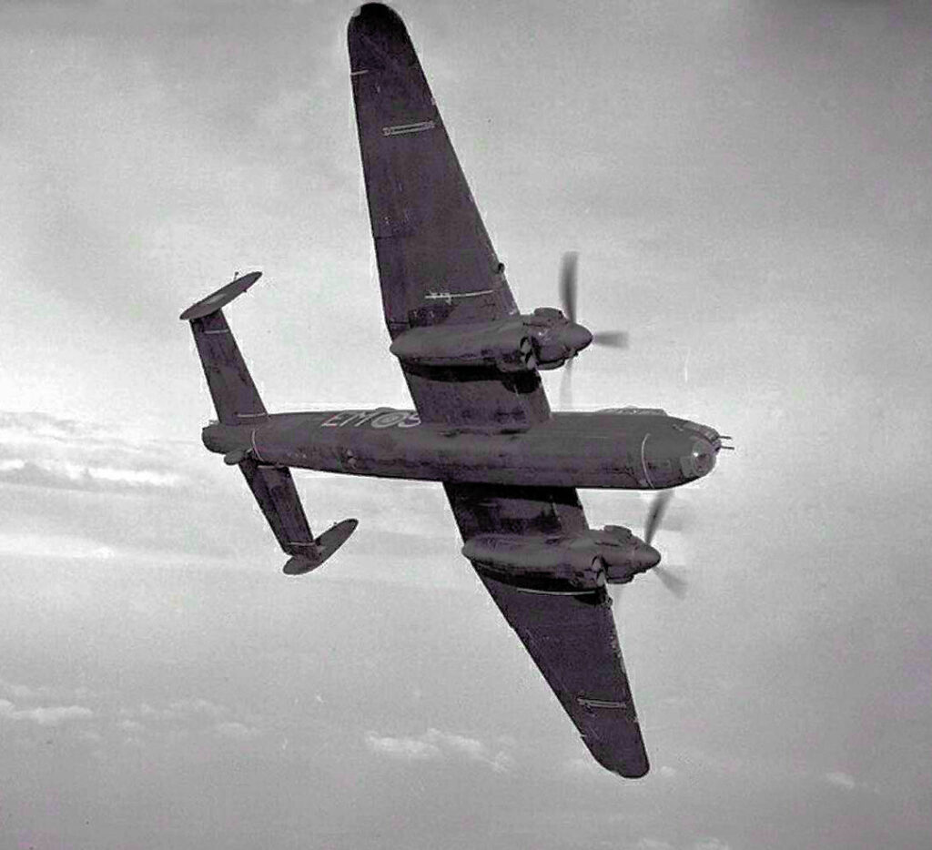 Manchester Mk1A in flight